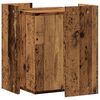 vidaXL Cat Litter Box Enclosure Old wood Engineered wood 16.5x16.5x20.1 in