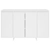 vidaXL Sideboard White Engineered wood 47.2x16.1x29.5 in Sideboard