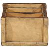 vidaXL Tray with Storage Brown 30 x 14 x 9 cm