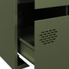 vidaXL Highboard Olive Green Cold-rolled steel Large Highboard