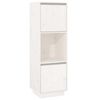 vidaXL Highboard White Solid pine wood Tall Highboard Rectangular