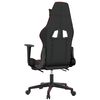 vidaXL Gaming Chair Black and Red