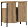 vidaXL Bathroom Sink Cabinet Artisan oak Engineered wood, steel