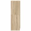 vidaXL Kitchen Cabinet Sonoma oak Engineered wood 51.8H x 15.0W x 16.3D in