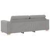 vidaXL Sofa Set Gray fabric