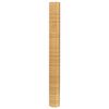 vidaXL Balcony Screen Light Brown 118.1x35.4" Poly Rattan