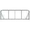 vidaXL Log Holder Anthracite 118.1"x17.7"x39.4" Galvanized Steel