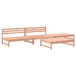 vidaXL Garden Lounge Set Natural wood Solid douglas wood, Plywood