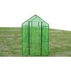 vidaXL Greenhouse Green Powder-coated steel, PVC XL Lightweight