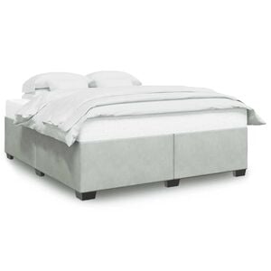 vidaXL Bed Frame Light gray