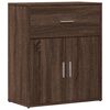 vidaXL Sideboard Brown Oak Engineered Wood Medium Sideboard