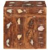 vidaXL Nesting Tables Brown Solid Mango Wood