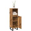 vidaXL Bathroom Cabinet Old wood Engineered wood, iron Tall