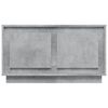 vidaXL TV Cabinet Concrete Grey Engineered Wood Small TV Cabinet