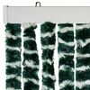 vidaXL Fly Curtain Green and White 39.4x90.6" Chenille