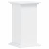 vidaXL Plant Stand White Engineered wood Medium Minimalistic