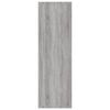 vidaXL Book Cabinet Grey Sonoma Engineered wood Medium Book Cabinet