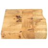 vidaXL Table Top Natural mango wood Solid rough mango wood