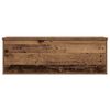 vidaXL Storage Box Old Wood 40.16 x 13.78 x 13.78 in Engineered Wood