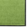 vidaXL Doormat Other Green and Black 47.3" x 98.4" Polyamide and PVC