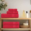vidaXL Towel Set of 4 Red 100% Cotton 39.4 x 78.7 in Towel