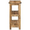 vidaXL Console Table 39.4"x13.8"x29.5" Solid Wood Mango