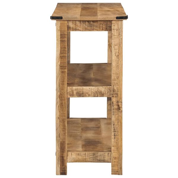 vidaXL Console Table 39.4"x13.8"x29.5" Solid Wood Mango