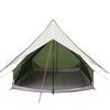 vidaXL Tents with Roof Green 220 x 233 x 184 cm Polyester