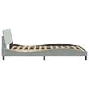 vidaXL Bed Frame Light Grey