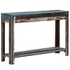 vidaXL Console Table Mixed wood tones Solid Acacia wood Standard