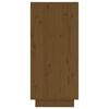 vidaXL Sideboard Honey Brown 12.4"x13.4"x29.5" Solid Wood Pine