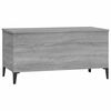 vidaXL Coffee Table Grey sonoma Engineered wood Medium Coffee Table