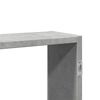 vidaXL Wall Shelf Concrete gray Engineered wood 39.0x5.9x23.6 in