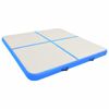 vidaXL Inflatable Gymnastics Mat with Pump 78.7x78.7x5.9" PVC Blue