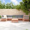 vidaXL Garden Lounge Set Natural wood Solid Douglas wood Large Modular