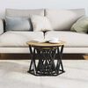 vidaXL Nesting Side Table 3 pcs Artisan Oak Engineered wood and steel