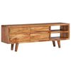 vidaXL TV Cabinet Natural wood Solid acacia wood Standard TV Cabinet