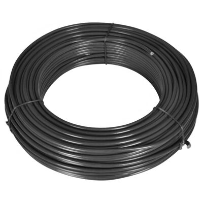 vidaXL Fence Line Wire 262.5' 0.08"/0.12" Steel Gray