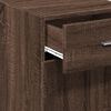 vidaXL Sideboard Brown oak Engineered wood Medium Sideboard