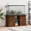 vidaXL Aquarium Stand Brown Oak Engineered wood