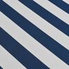 vidaXL Awning Blue and White