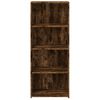 vidaXL Highboard Smoked oak Engineered wood Highboard Rectangular