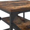 vidaXL Coffee Table Smoked oak 51 x 50 x 40 cm