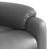 vidaXL Massage Recliner Chair Gray