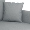vidaXL Sofa Set Light Grey