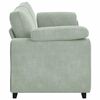 vidaXL 3-Seater Sofa Light Gray