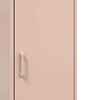 vidaXL Highboard Pink Steel Medium Highboard Rectangular Industrial