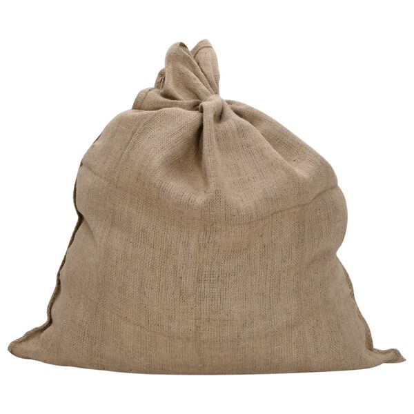 vidaXL Jute Sacks 30 pcs 39.4x43.3" 100% Jute 340 gsm