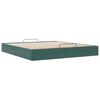 vidaXL Ottoman Bed Dark Green