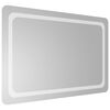 vidaXL LED Bathroom Mirror 35.4"x23.6"